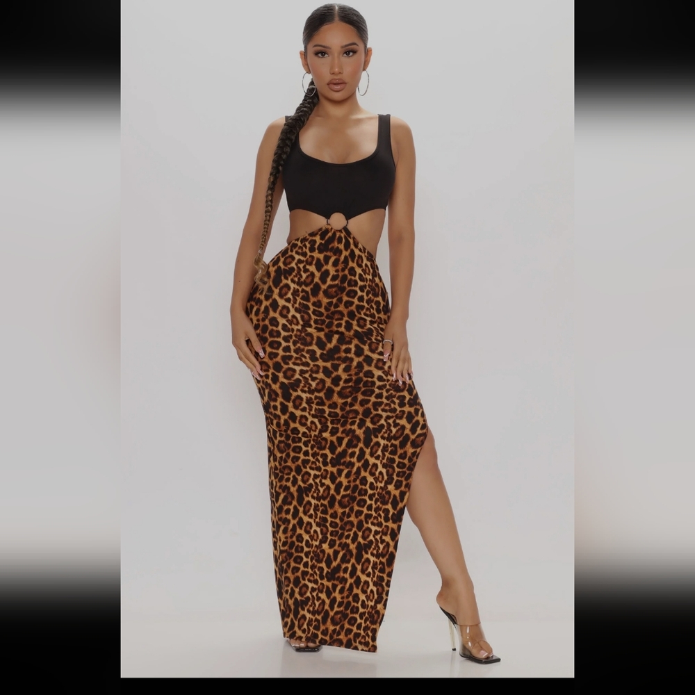 Fashion Nova No Expectations Maxi Dress - Picture 2 of 6